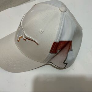 University of Texas Longhorns Cap White One Fit Hat Logo Top Of The World